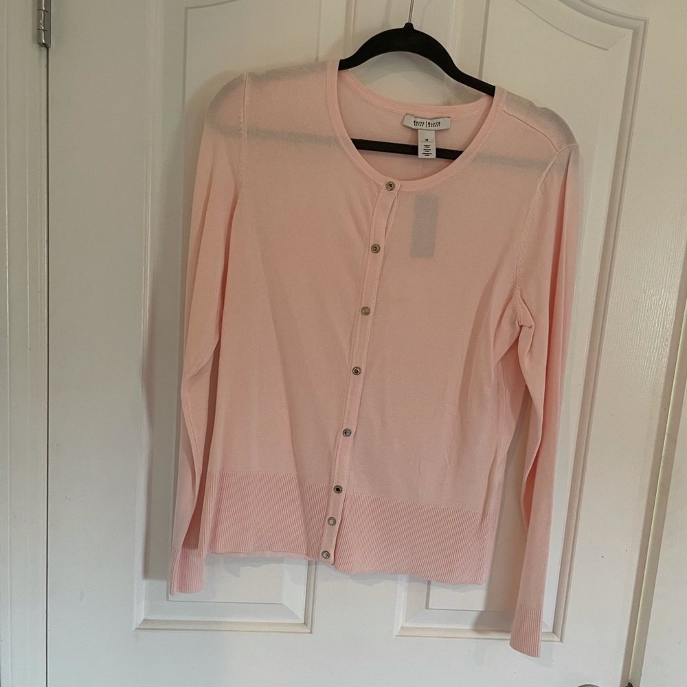 Soft pink cardigan - never used